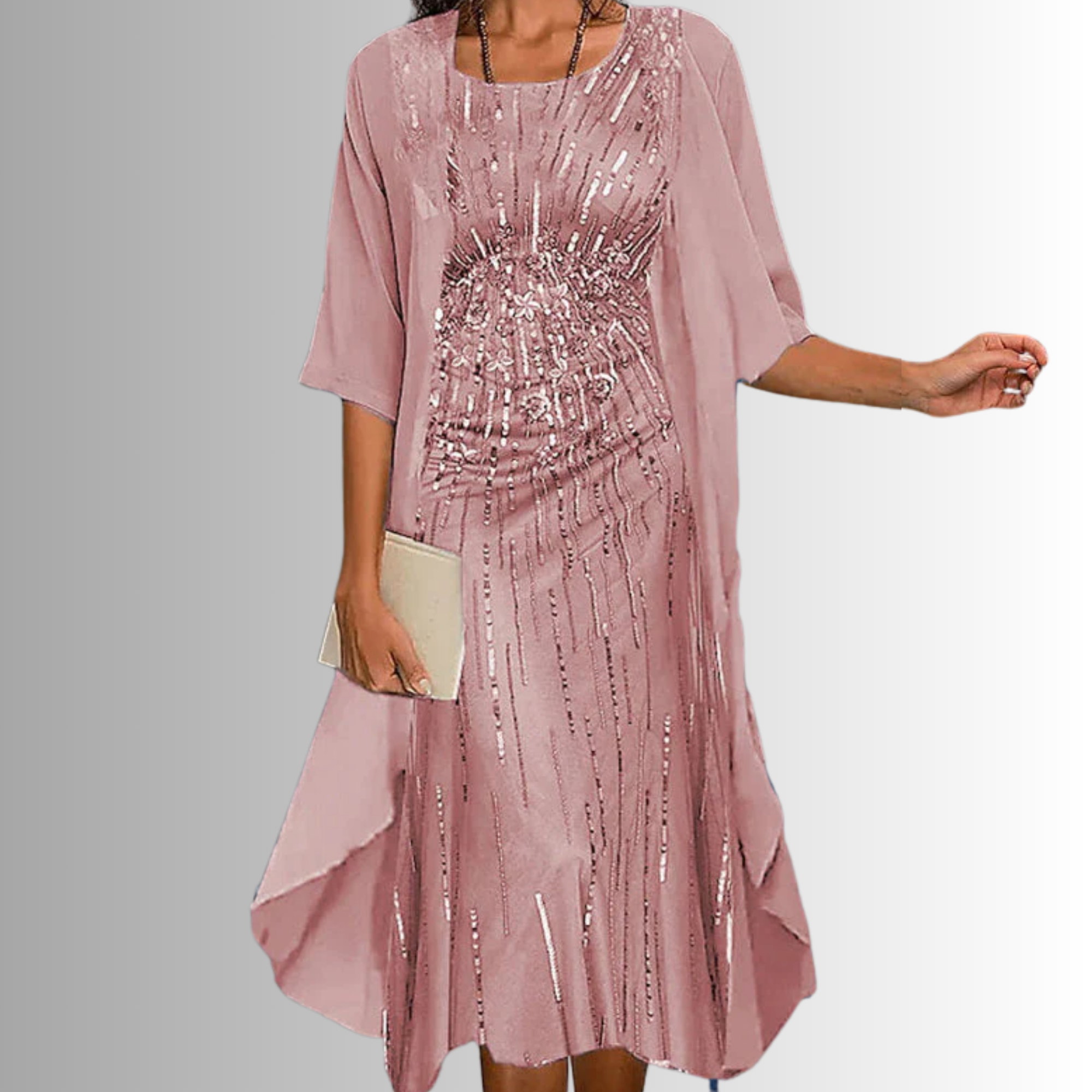 Judith™ | Women's Set 2-Piece with Lightweight Blouse & Flowy Dress | Effortless Style for Any Occasion 4
